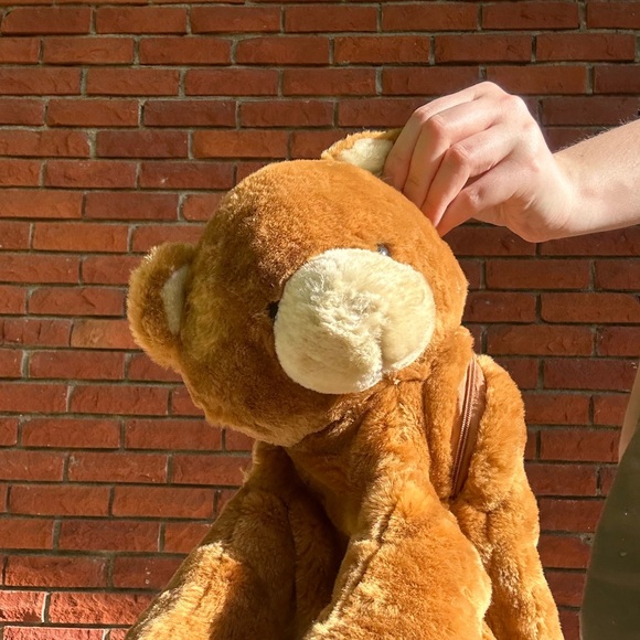 Teddy bear plush backpack - Picture 12 of 14